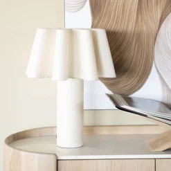 Design tafellamp handgemaakt papier - By-Boo Meander