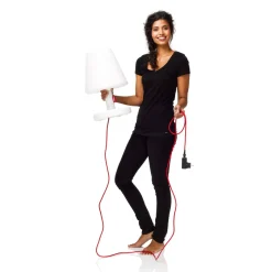 Design tuinlamp met accu LED - Fatboy Edison the Medium connect