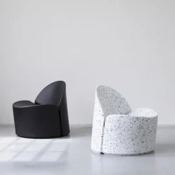 Design tuinstoel gerecycled kunststof - Zuiver Bloom