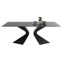Design tuintafel zwart keramiek - Kare Design Gloria Outdoor