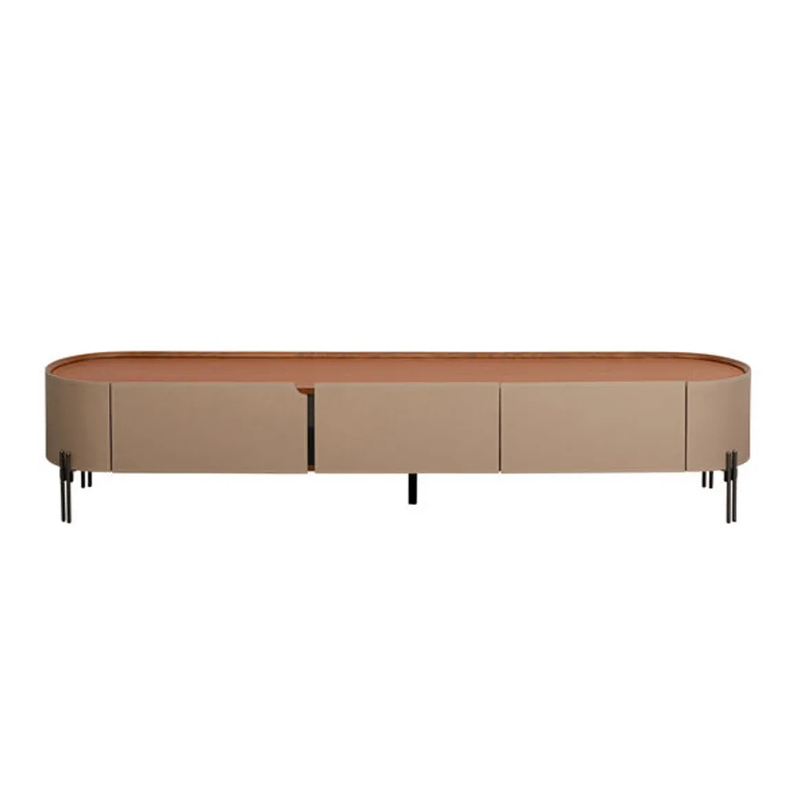 Design tv-meubel beige leer - Kare Design Tango