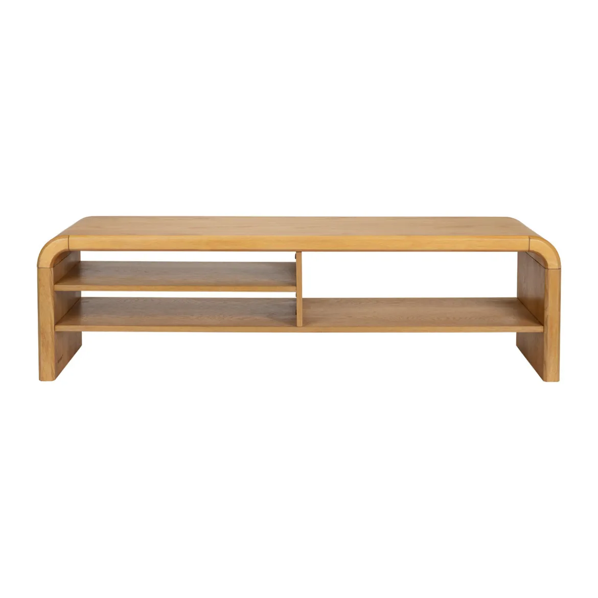 Design tv-meubel gebogen eiken - Zuiver Brave