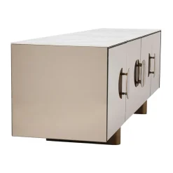 Design tv-meubel spiegel en marmer - Kare Design Lunar