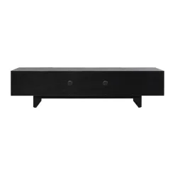 Design tv-meubel zwart met goud - Kare Design Prezioso