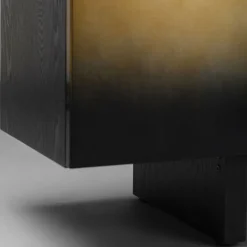 Design tv-meubel zwart met goud - Kare Design Prezioso