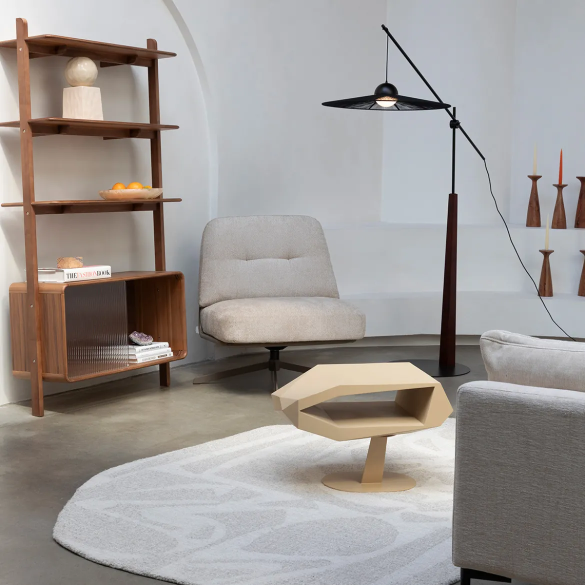 Design vloerlamp verstelbaar - Zuiver Belle