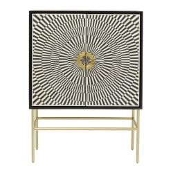 Design wandkast zwart-wit - Kare Design Electro