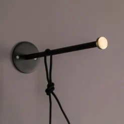 Design wandlamp matglas - Dutchbone Bulan