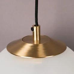 Design wandlamp matglas - Dutchbone Bulan