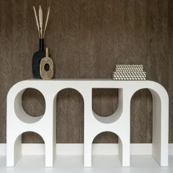 Design wandtafel organisch wit - Richmond Interiors Bloomstone