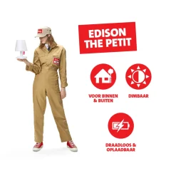 Draadloos tuinlampje dimbaar - Fatboy Edison the Petit