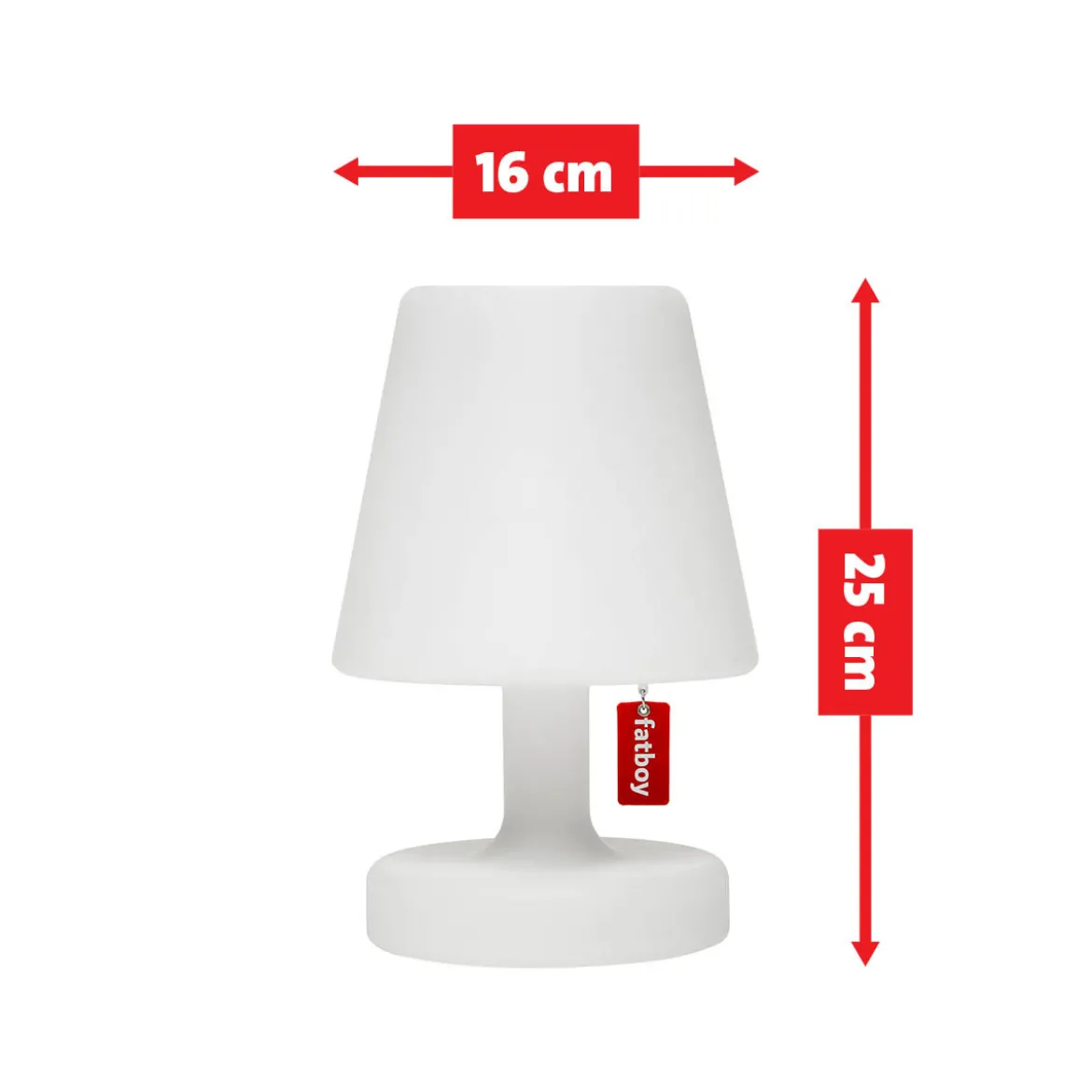 Draadloos tuinlampje dimbaar - Fatboy Edison the Petit