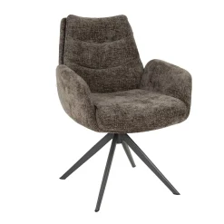 Draaibare eetkamerstoel met pocketvering - Giani Lounge
