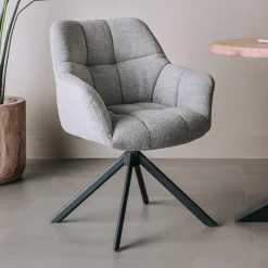 Draaibare eetkamerstoel - Tower Living Alba