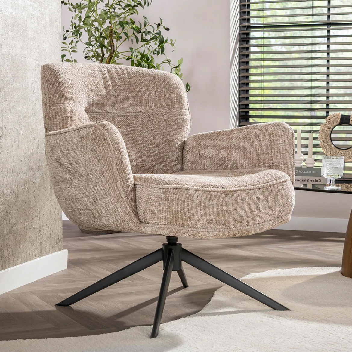Draaibare fauteuil - Giani Forza