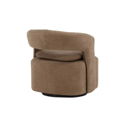 Draaibare fauteuil met open rug - Lavis Laurel