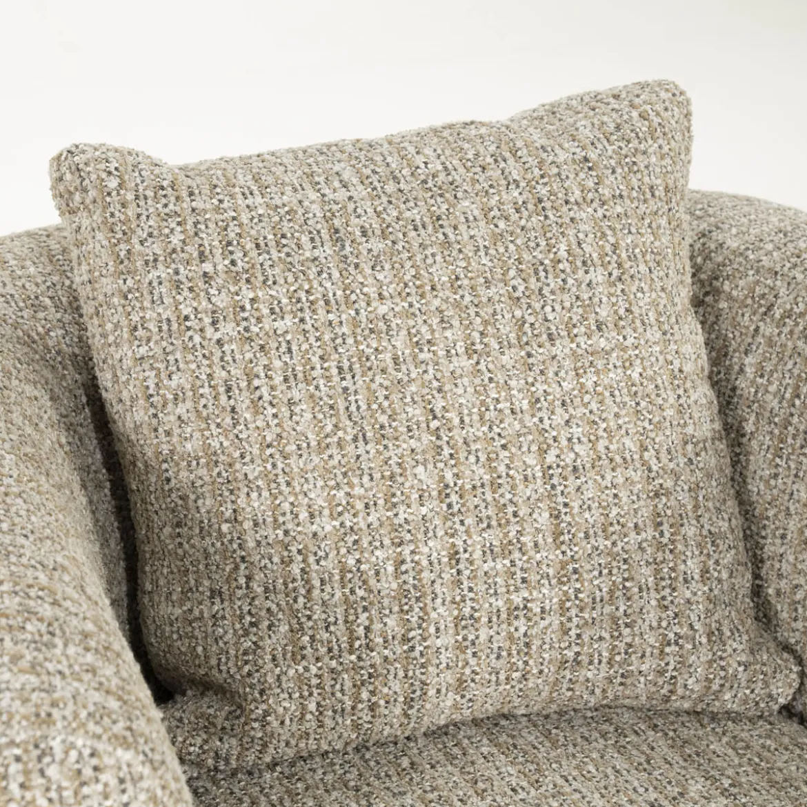Draaibare fauteuil met walnoot hout - Eleonora Jordan