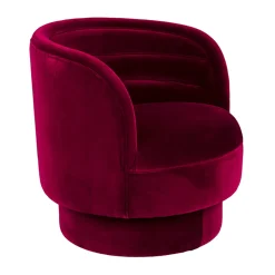 Draaibare fauteuil velvet - Dutchbone Dorothy