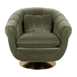 Draaibare fauteuil vintage - Dutchbone Member