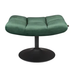 Draaibare hocker fluweel - Dutchbone Bar