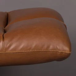 Draaibare hocker kunstleer - Dutchbone Bar