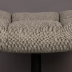 Draaibare hocker stof - Dutchbone Bar