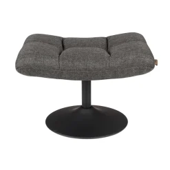 Draaibare hocker stof - Dutchbone Bar