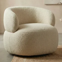 Draaibare ronde fauteuil - Bodio Blob