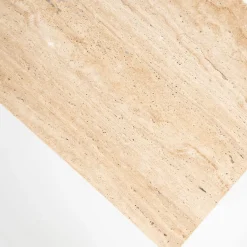 Dressoir donker hout met travertin blad - Eleonora Lio