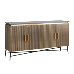 Dressoir goud met marmer - Richmond Interiors Ironville