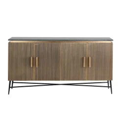 Dressoir goud met marmer - Richmond Interiors Ironville