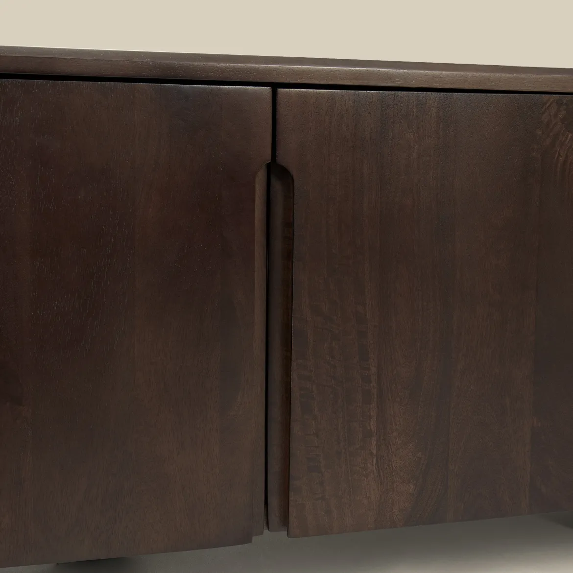 Dressoir hout met bolpoten - Bodio Dakota