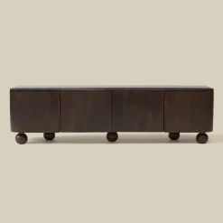Dressoir hout met bolpoten - Bodio Dakota