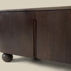 Dressoir hout met bolpoten - Bodio Dakota