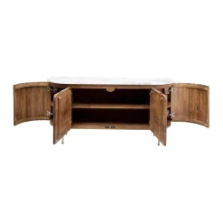 Dressoir mangohout en marmer - Kare Design Grace