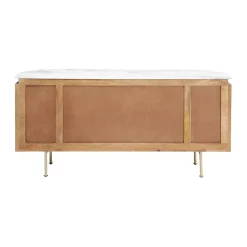 Dressoir mangohout en marmer - Kare Design Grace
