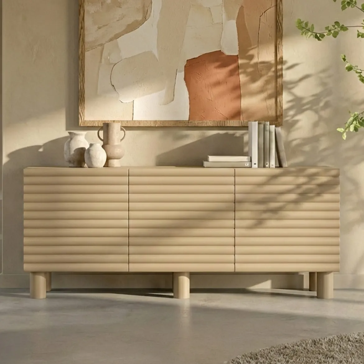Dressoir met grote ribbels - Bodio Big Bars