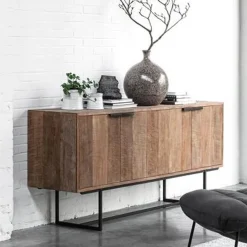 Dressoir op hoge poten teak - DTP Home Odeon
