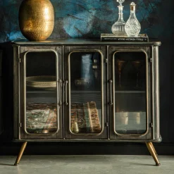 Dressoir vintage metaal - Dutchbone Denza