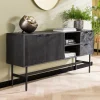 Dressoir zwart mangohout - Giani Marina
