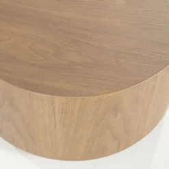 Druppelvorm salontafel hout - Eleonora Jules