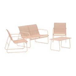 Eenvoudige beige loungeset - Lavis Scopello