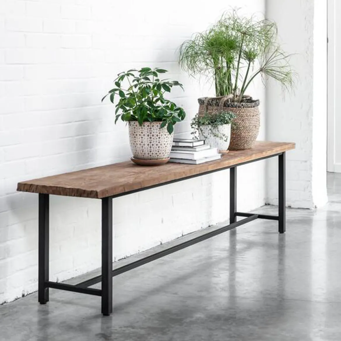 Eetkamerbank Teakhout - DTP Home Timeless Beam