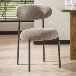 Eetkamerstoel met ronde zitting - Giani Trendy Round