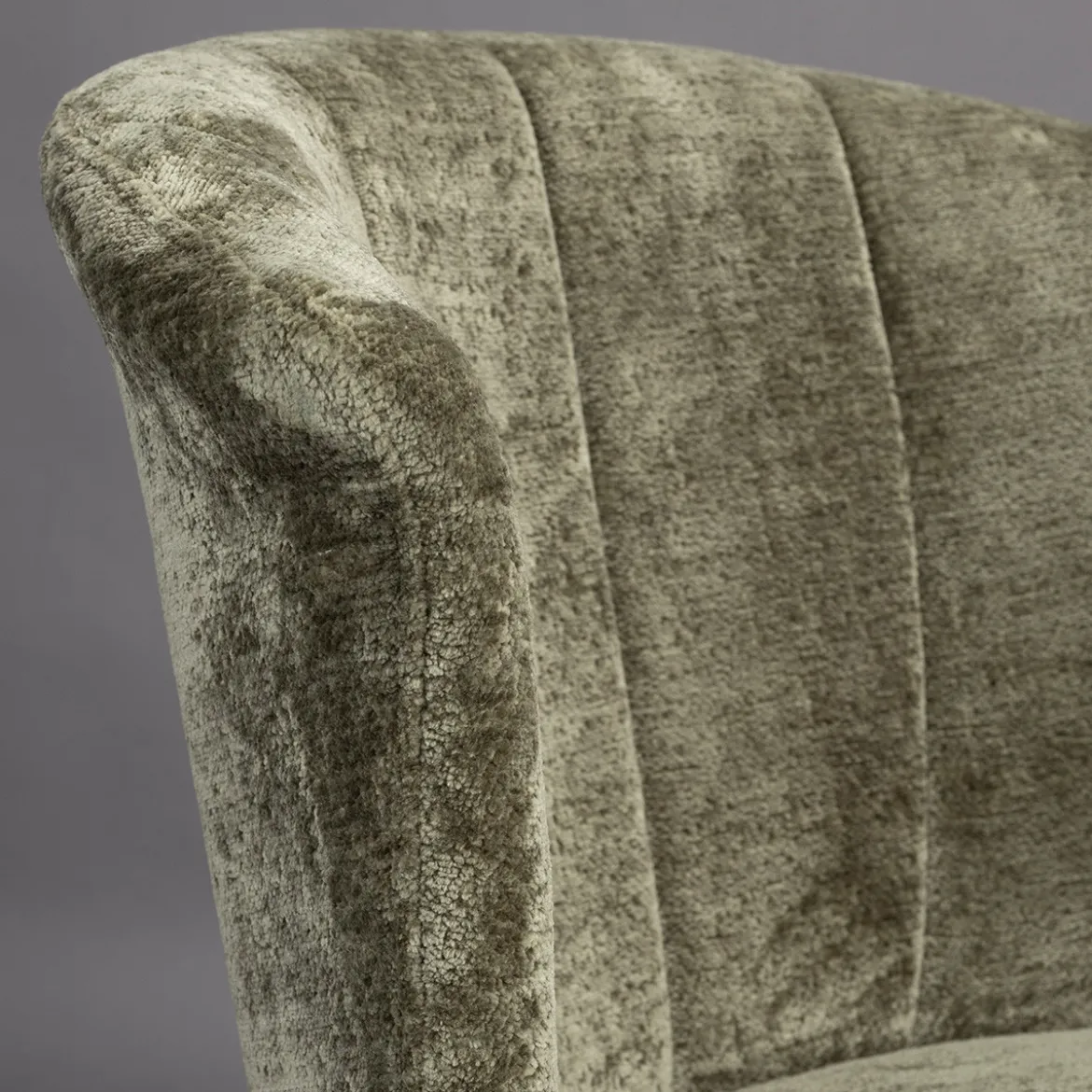 Eetkamerstoel vintage velvet - Dutchbone Georgia