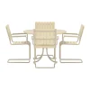 Eetset beige voor 4 personen - Lavis Holmsund