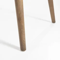 Eettafel gerookt eiken met ronde hoeken - Eleonora Elijah
