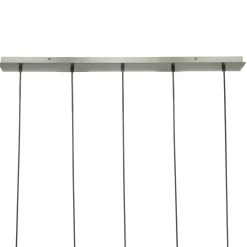 Eettafel hanglamp amberglas - By-Boo Shona Rectangular