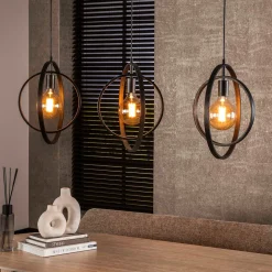 Eettafel hanglamp cirkels - Santa Turn Around