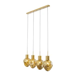 Eettafel hanglamp gedeukt glas - Kare Design Supernova Dough